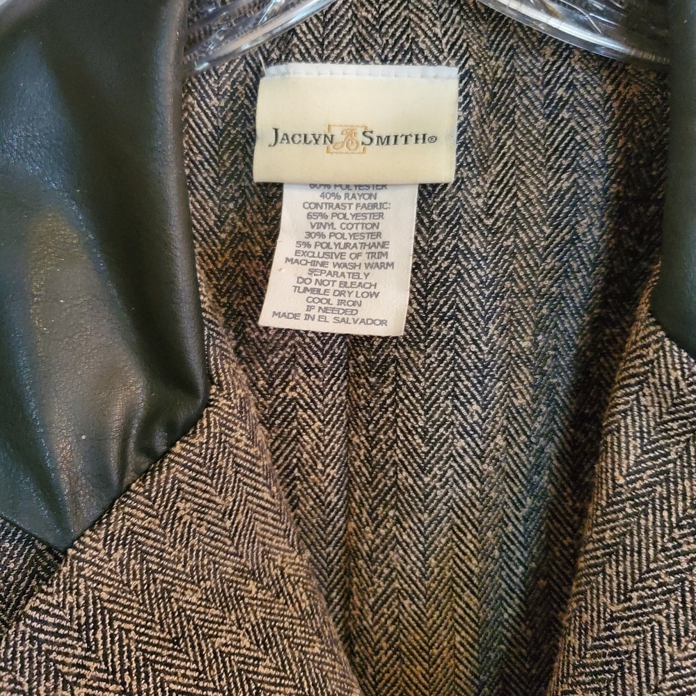 Jacycln Smith Brown Tweed Blazer - Picture 6 of 10